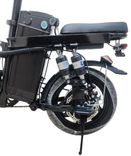 Електровелосипед BOLTTEC 48V 19Ah (800w) складний двомісний + PASS-система Чорний