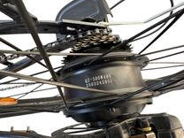 Електровелосипед Crosser E-LIT 26" 500W 48V 20Ah (Модель 2026) | Потужний міський електровелосипед з кошиком